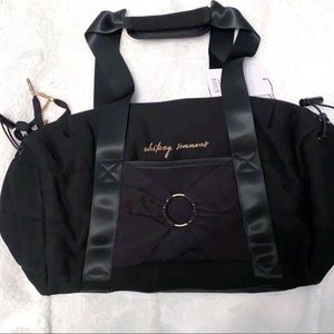 Whitney Simmons Gymshark Holdall Gym Bag Black